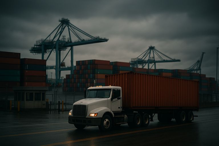 Port of Tacoma Drayage Parts: What Container Trucks Wear Out First