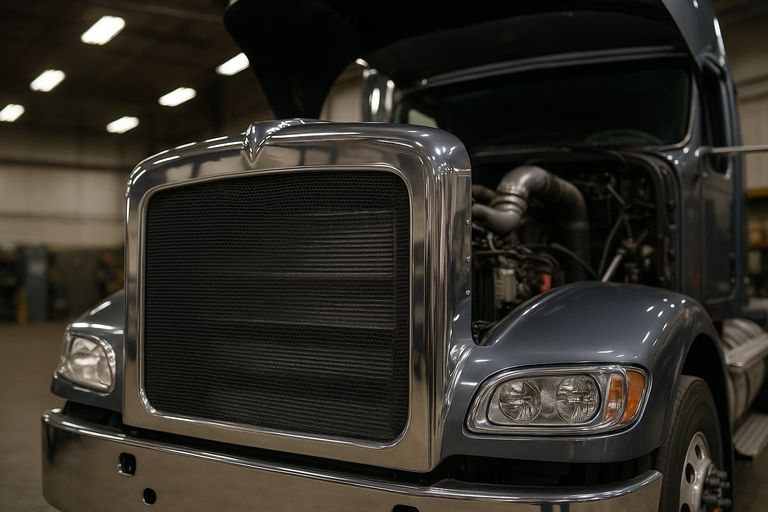 Semi Truck Grille & Bug Screen Replacement: Cascadia, Kenworth T680, International LT